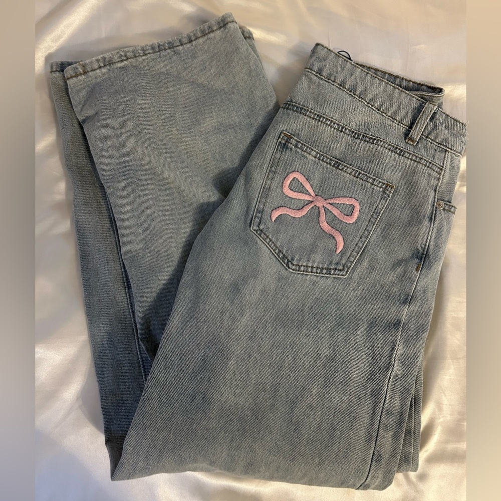 Edikted bow jeans